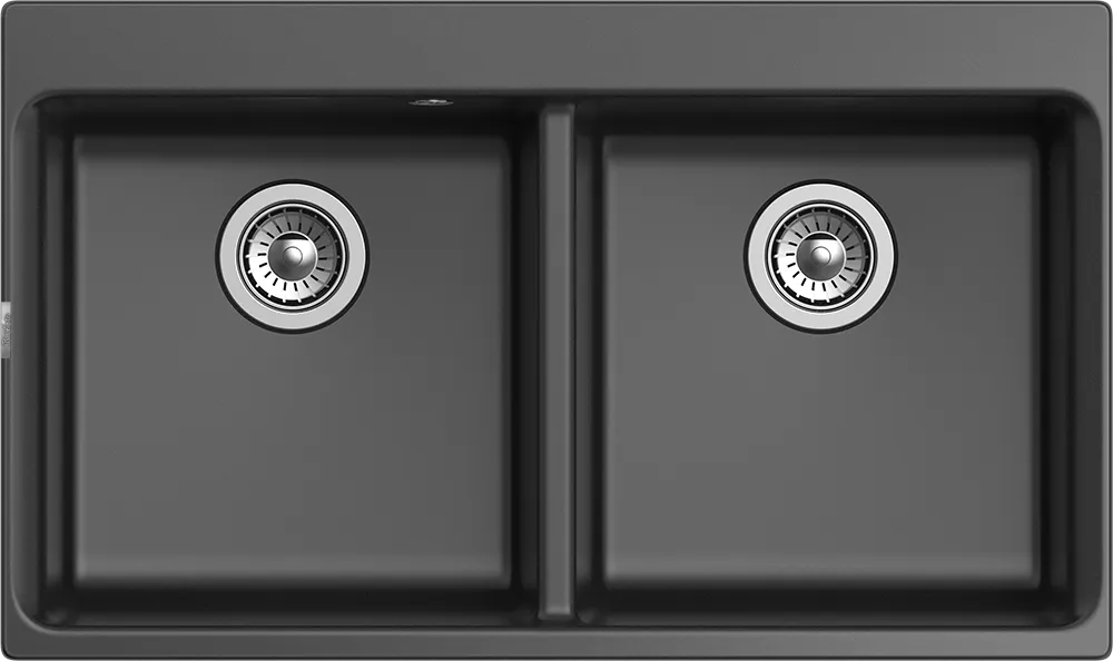 Фото товара: Rivelato AXEL X-90-2D antracite, мойка, гранит, антрацит