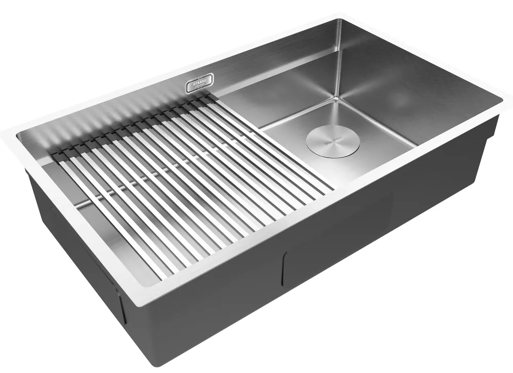 Детальное фото товара: Paulmark NEXT-PRO 74 UNI, мойка, нержавеющая сталь брашированная