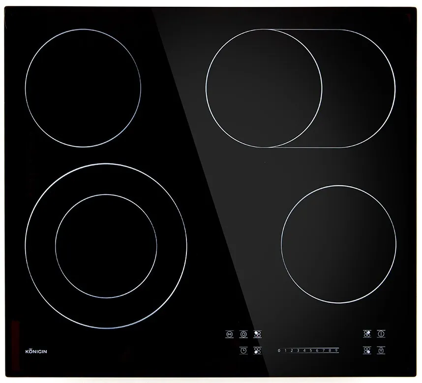 Фото товара: Konigin Vega C604 SBK стеклокерамическая поверхность