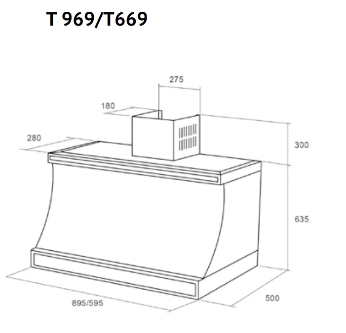 Детальное фото товара: Kuppersberg T 969 ANT Bronze