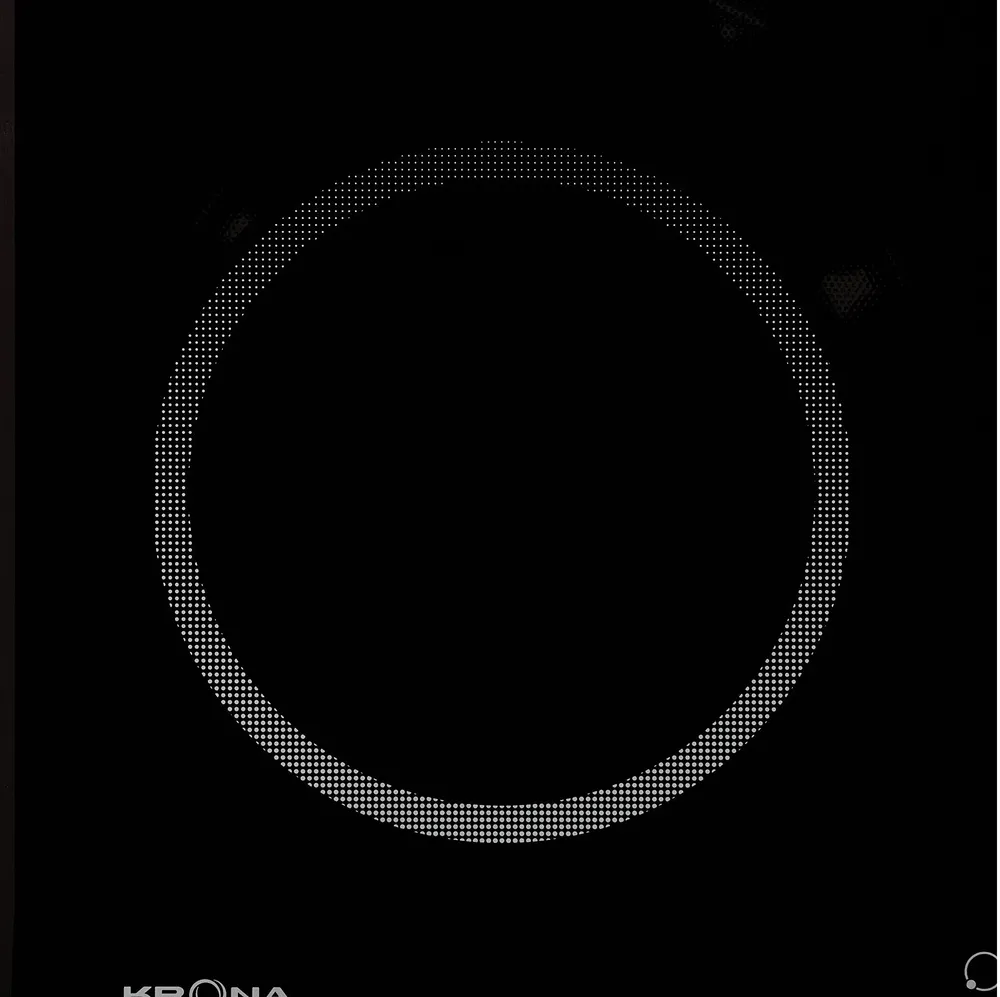 Детальное фото товара: Krona ACCORDO 60 BL стеклокерамическая поверхность