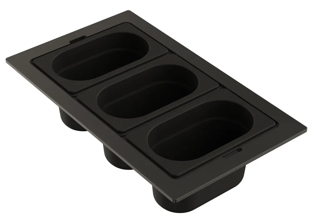 Фото товара: Omoikiri DC-04-3-GB, контейнер, нержавеющая сталь/графит