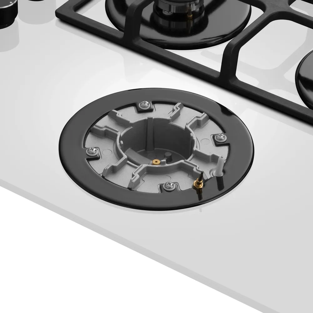 Детальное фото товара: MEFERI MGH604WH GLASS ULTRA газовая поверхность