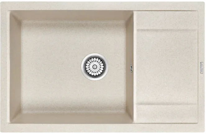 Детальное фото товара: Paulmark FLUGEN 60, мойка, гранит, бежевый
