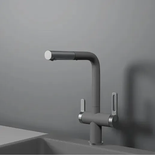 Фото товара: GRANULA 8170 смеситель, гранит, алюминиум