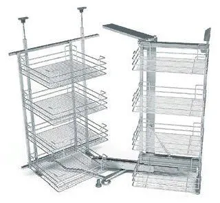 Фото товара: Sige Magic-8 волшебный уголок в высокий шкаф шириной 900 мм, правый