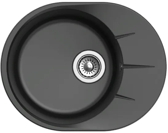 Фото товара: Ewigstein Rund R- 45F, мойка, гранит, антрацит