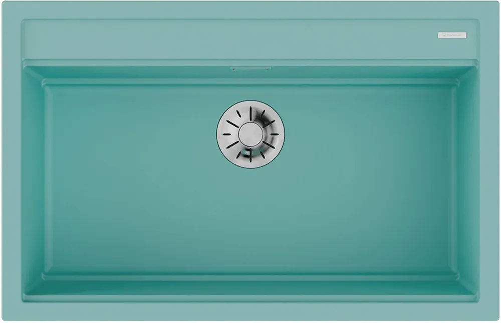 Детальное фото товара: Omoikiri Kitagawa 79-LB-AZ, мойка, керамика, azur blue