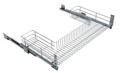 Детальное фото товара: Sige Lux Top выдвижная система, П-образная сетчатая корзина под мойку, 864х500х180 мм