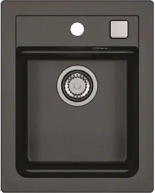 Фото товара: ALVEUS GRANITAL ATROX 10 CARBON - G91, мойка, гранит, черный (в комплекте с сифоном 1132823)