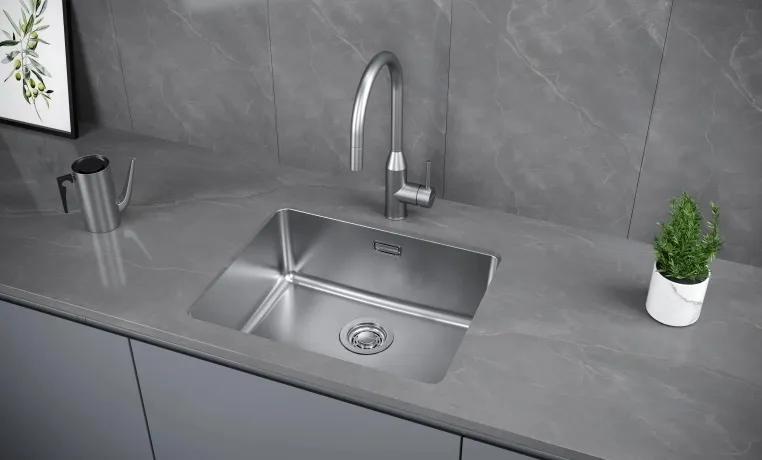 Детальное фото товара: KUCHENSTERN MULTI 60, мойка, нержавеющая сталь