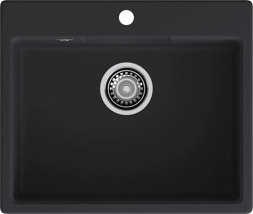 Фото товара: GranFest URBAN GF-UR-658, мойка, гранит, черный