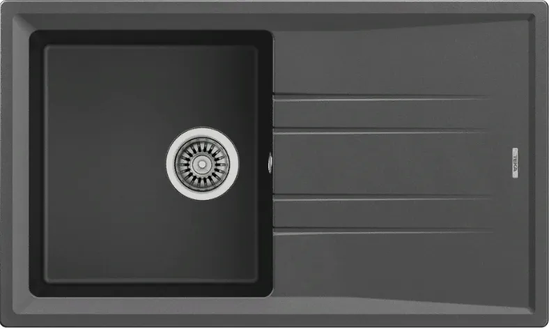 Детальное фото товара: Teka STONE 50 B-TG 1B 1D, мойка, гранит, темный серый