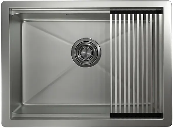 Детальное фото товара: GRANULA 6045U мойка, нержавеющая сталь, сталь матовая