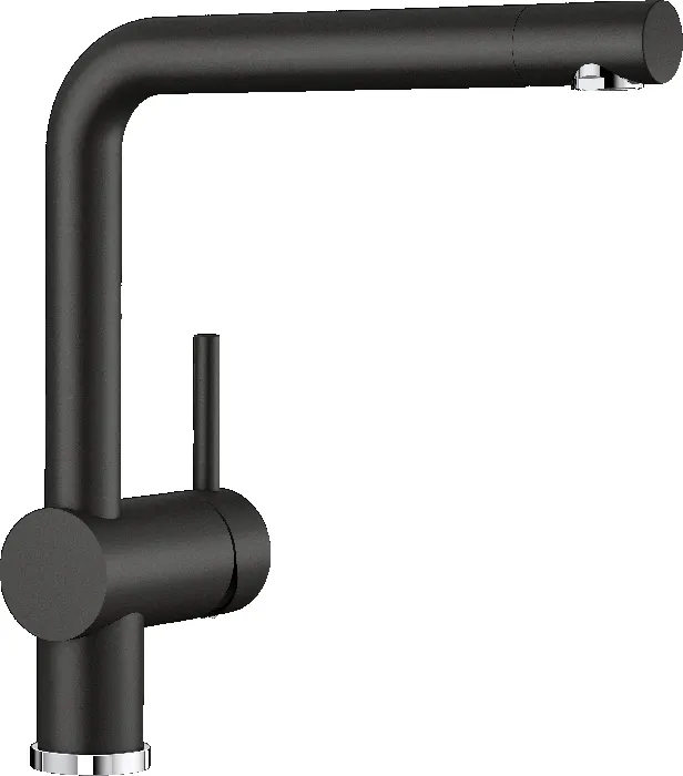 Фото товара: Blanco Linus, смеситель, гранит, черный