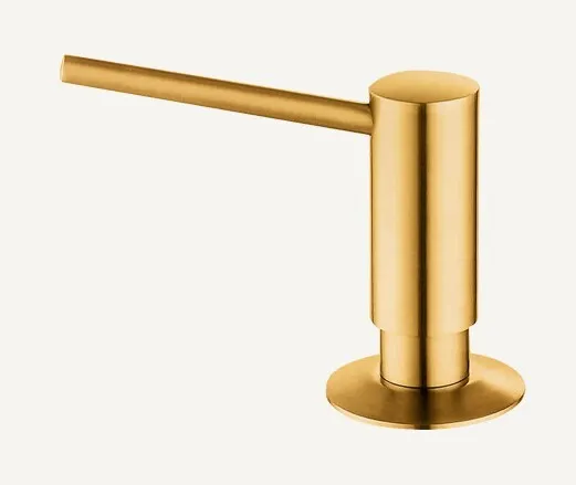 Детальное фото товара: Falmec диспенсер для жидкого мыла, 250 мл. золото