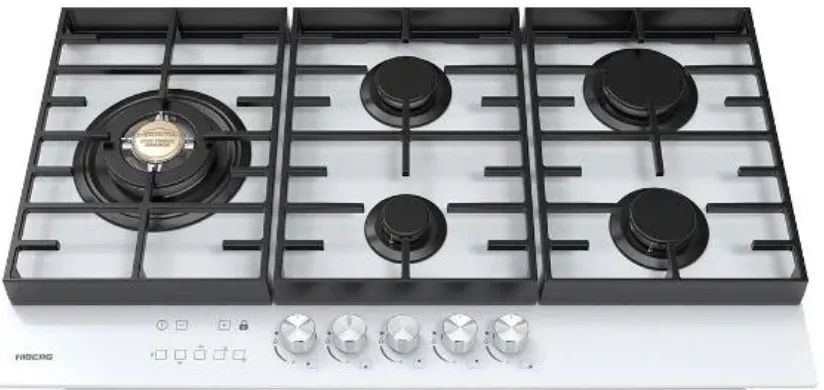 Фото товара: HIBERG VM 9155 W газовая поверхность