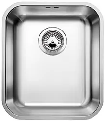 Детальное фото товара: Blanco Supra 340-U, мойка, нержавеющая сталь полированная, без клапана-автомата