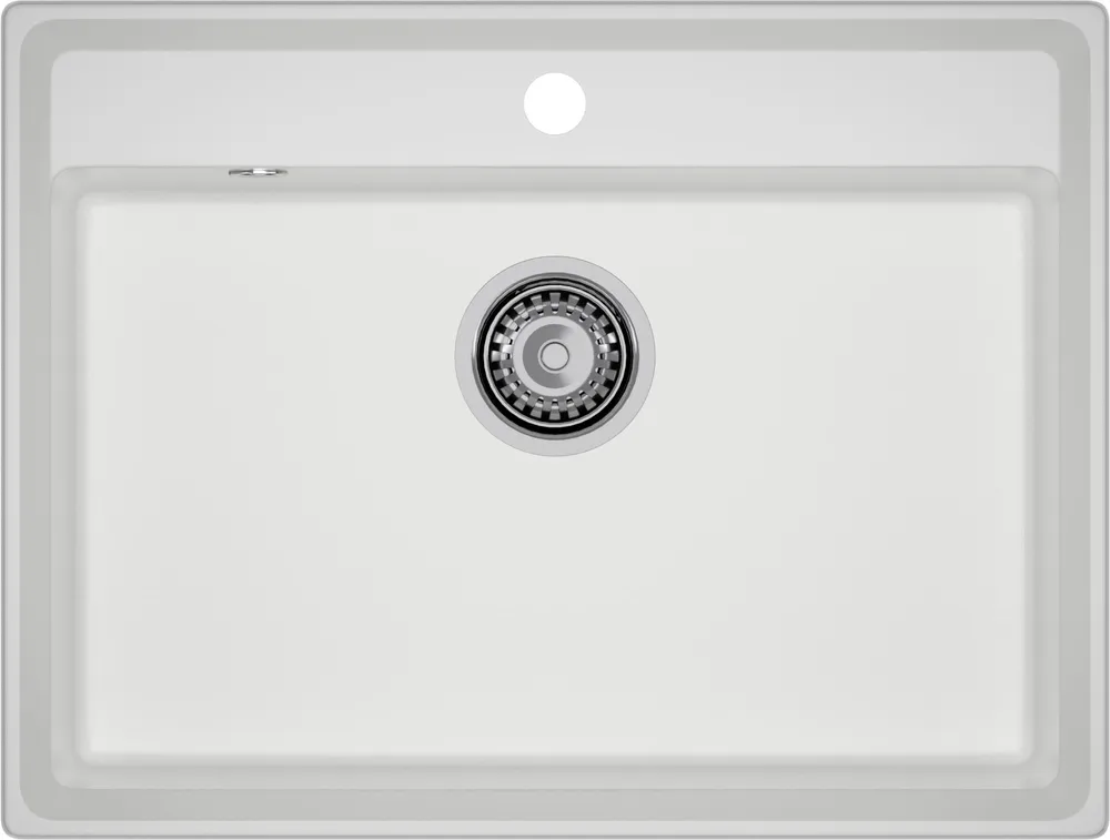 Детальное фото товара: GranFest LEVEL GF-LV-660, мойка, мрамор, иней