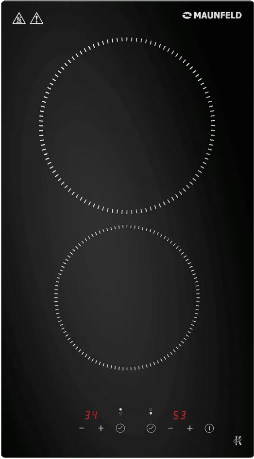 Фото товара: Maunfeld CVCE292STBK стеклокерамическая поверхность