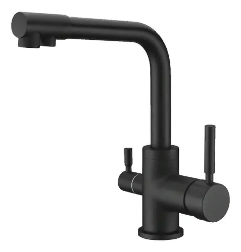 Детальное фото товара: Emar EC-3003N black, смеситель, черный