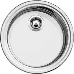 Детальное фото товара: Blanco RondoSOL- IF, мойка, нержавеющая сталь полированная (221254+214381-1+137262-1)