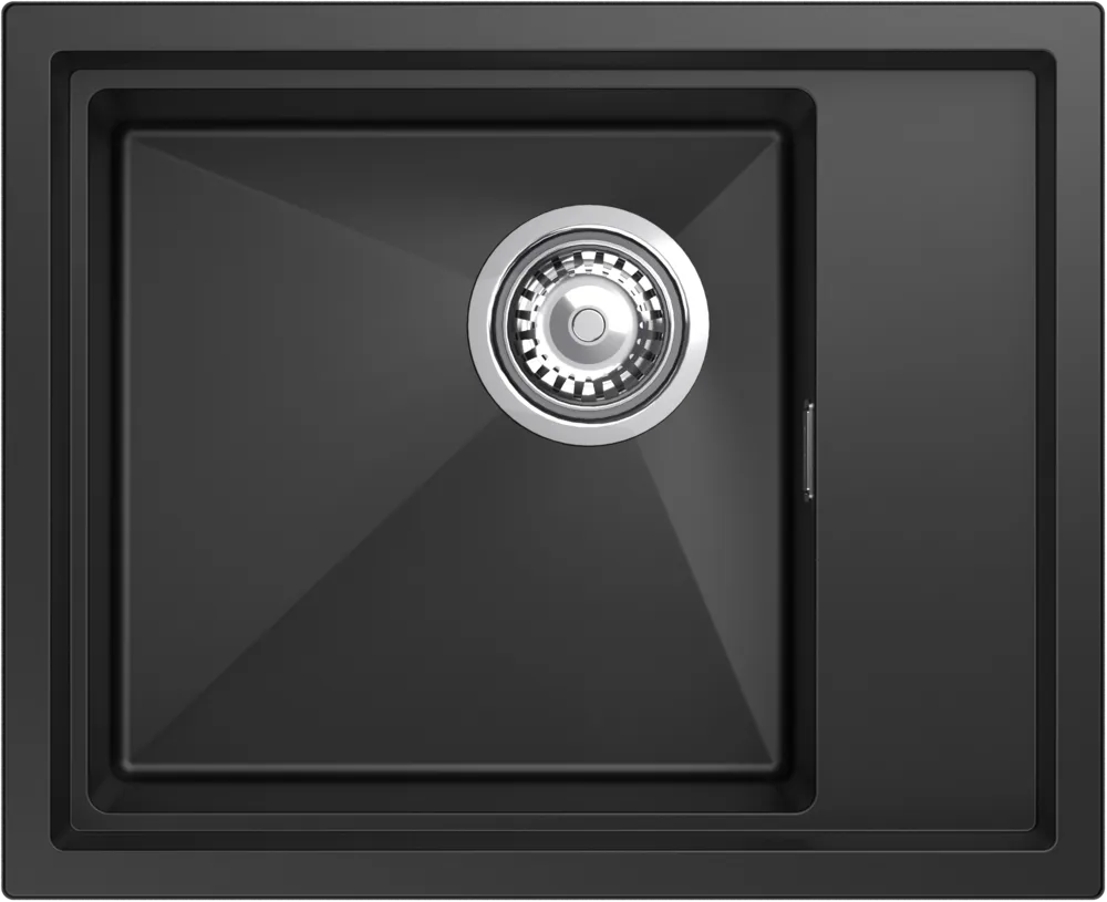 Фото товара: Rivelato NOBILE NB-544-R antracite, мойка, гранит, антрацит