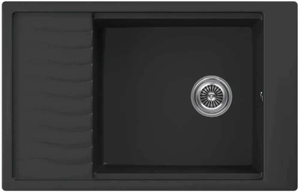Фото товара: KUCHENSTERN BRETT 60, мойка, гранит, черный
