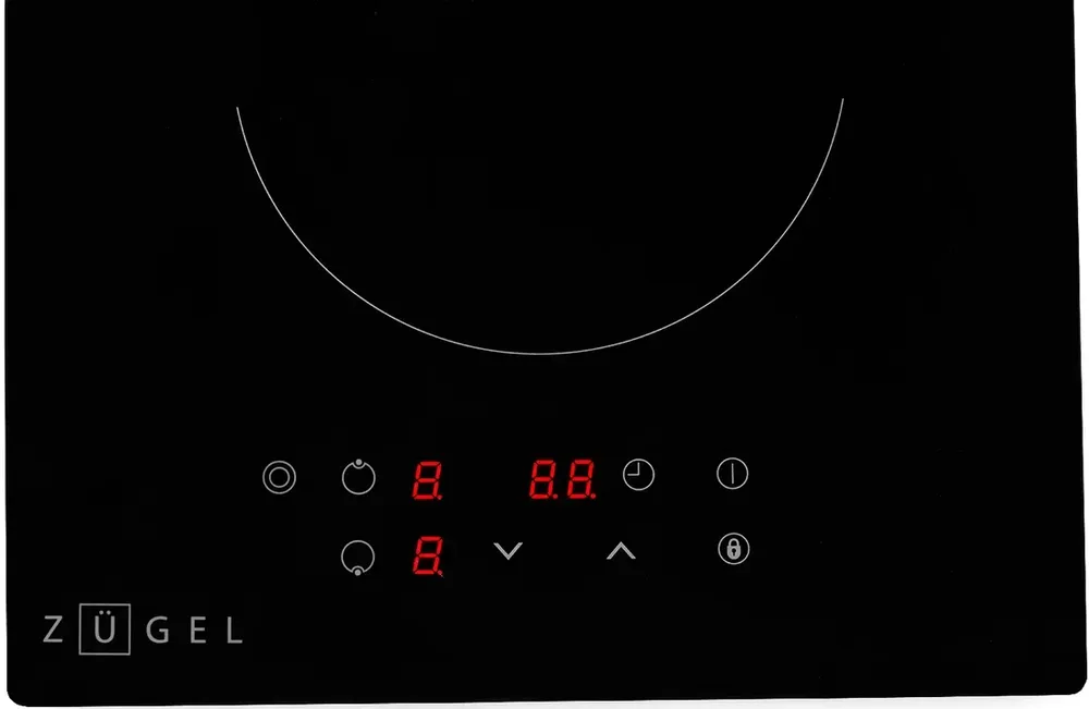 Детальное фото товара: ZUGEL ZEH292B стеклокерамическая поверхность