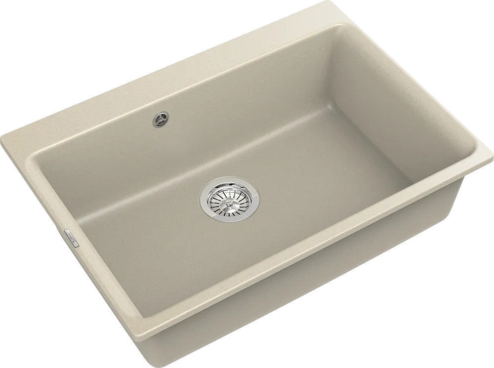 Детальное фото товара: Rivelato AXEL Х-70 beige scuro, мойка, гранит, темно-бежевый