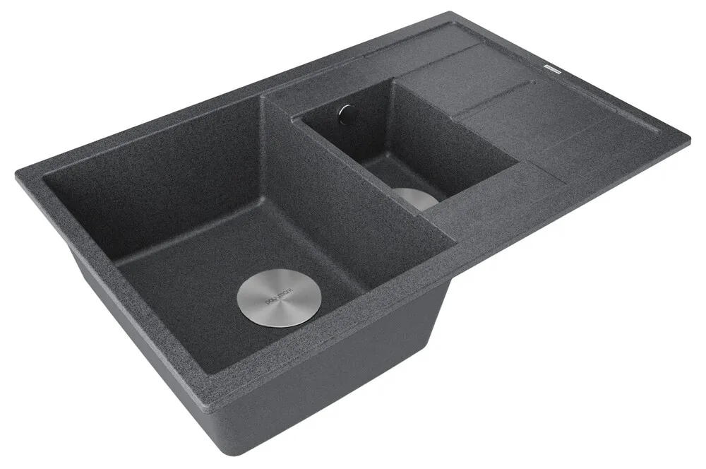 Детальное фото товара: Paulmark FLUGEN 60/1,5, мойка, гранит, графит