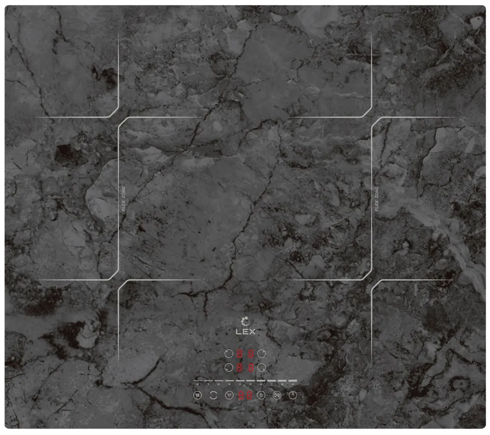 Фото товара: LEX EVI 640 F DS индукционная поверхность