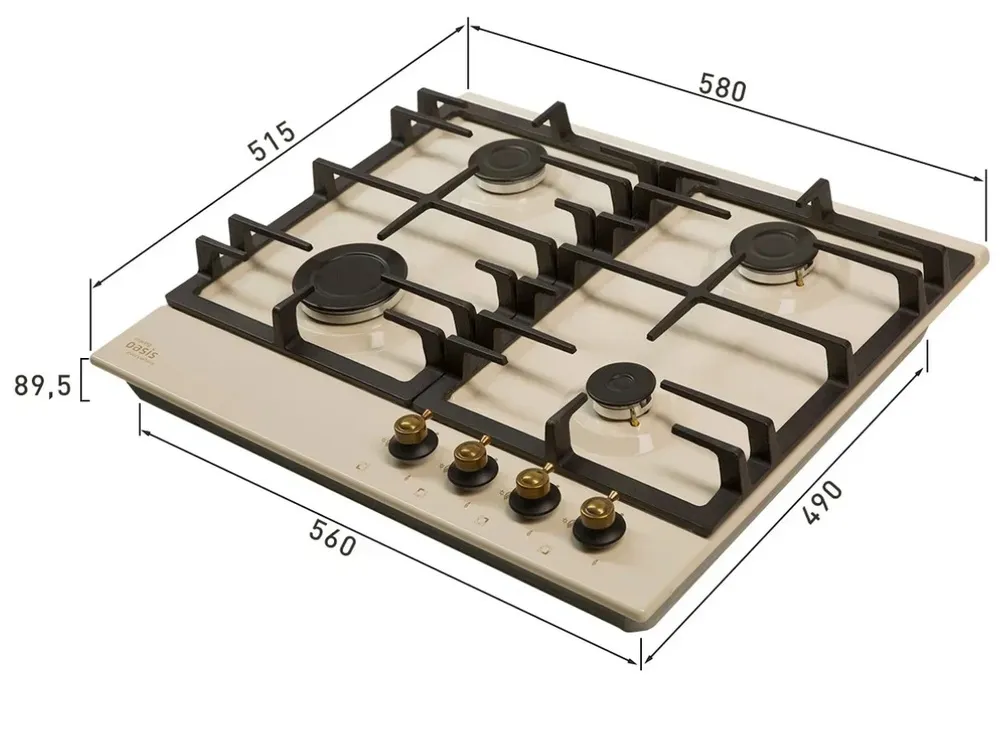 Детальное фото товара: making Oasis everywhere P-MRP газовая поверхность