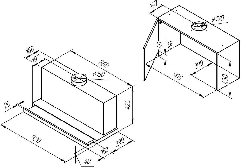 Схема встраивания