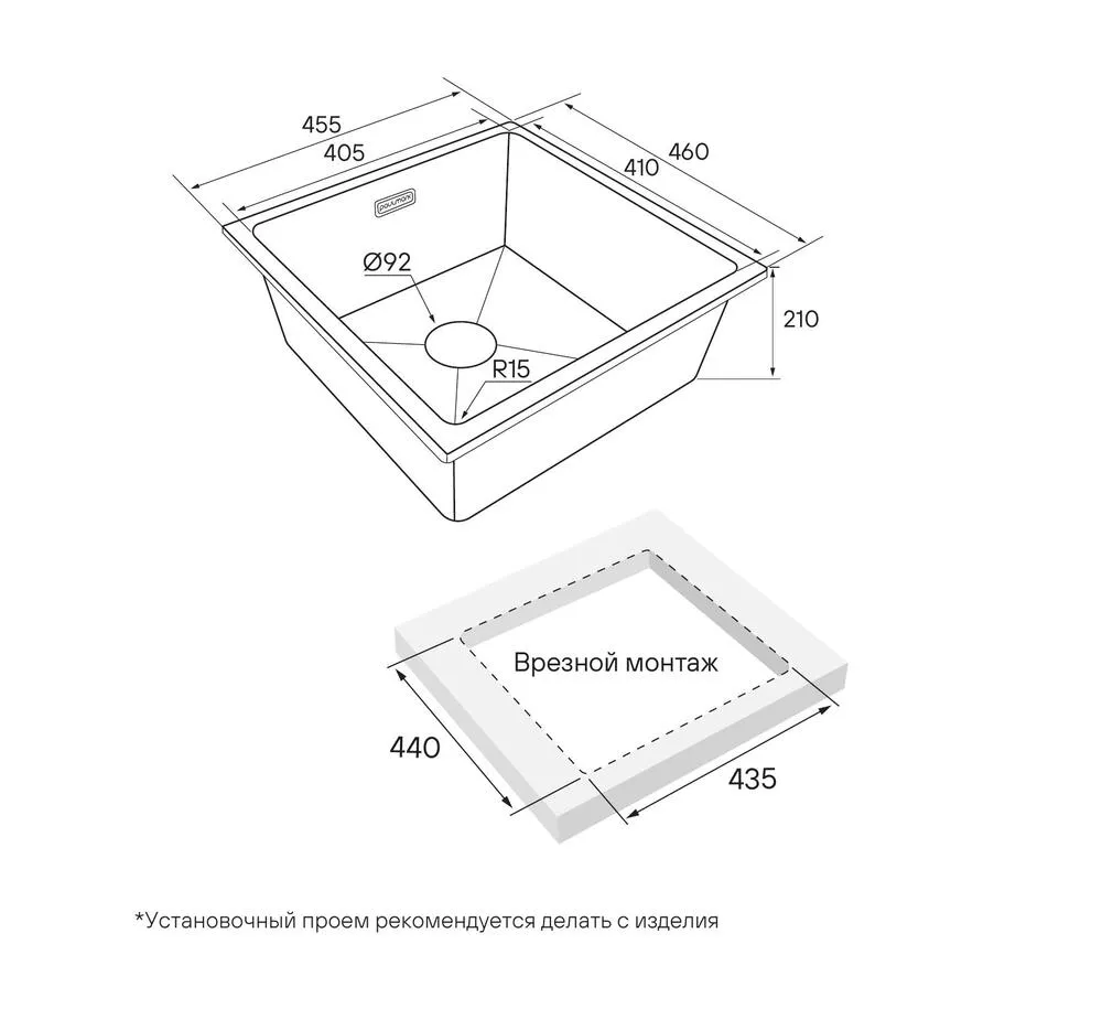 Схема встраивания