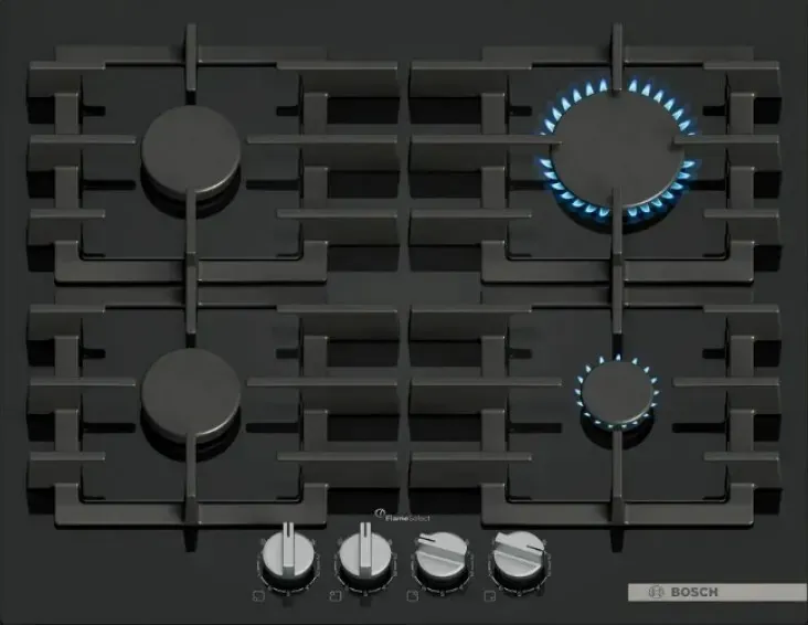 Фото товара: Bosch PPP6A6I40R газовая поверхность