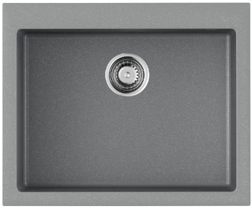 Фото товара: Omoikiri Bosen 61-GR, мойка, гранит, leningrad grey