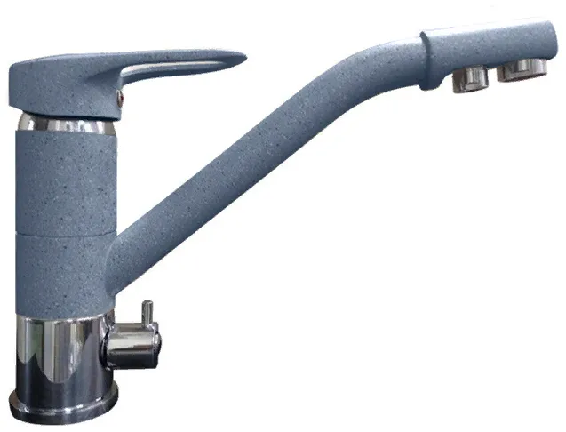 Фото товара: GranFest 2624-1, смеситель, мрамор, графит