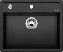 Фото товара: Blanco Dalago 6-F, мойка,  гранит, антрацит с клапаном-автоматом