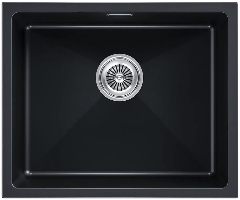Детальное фото товара: Paulmark LUMI 55UNI, мойка, гранит, черный металлик