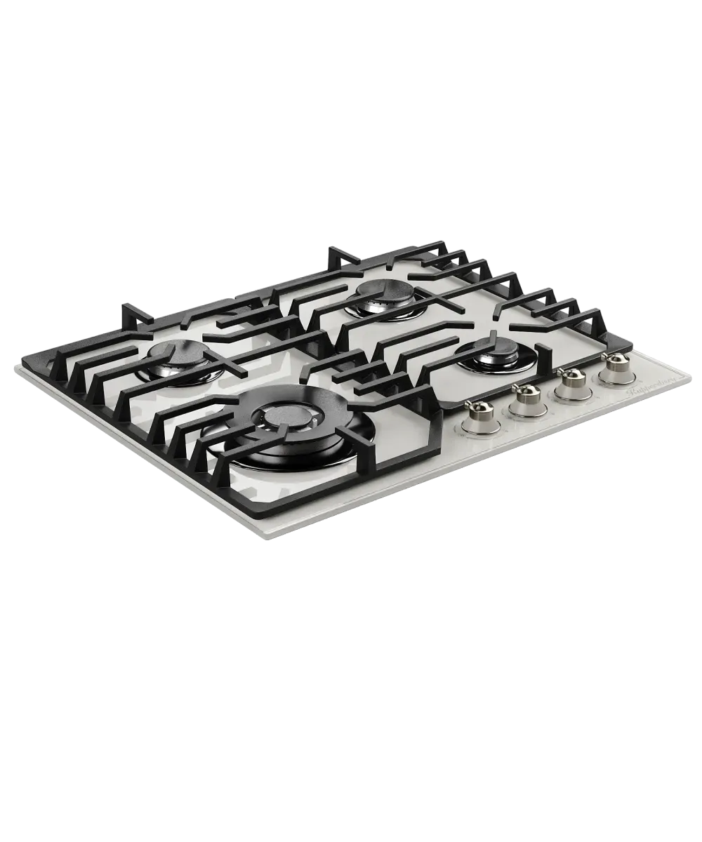 Детальное фото товара: Kuppersberg FG 601 W Silver газовая поверхность