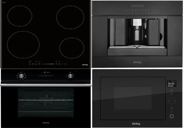 Фото товара: KORTING HI 64540 B + OKB 792 CFN + KMI 825 TGN + KCM 9200 BG