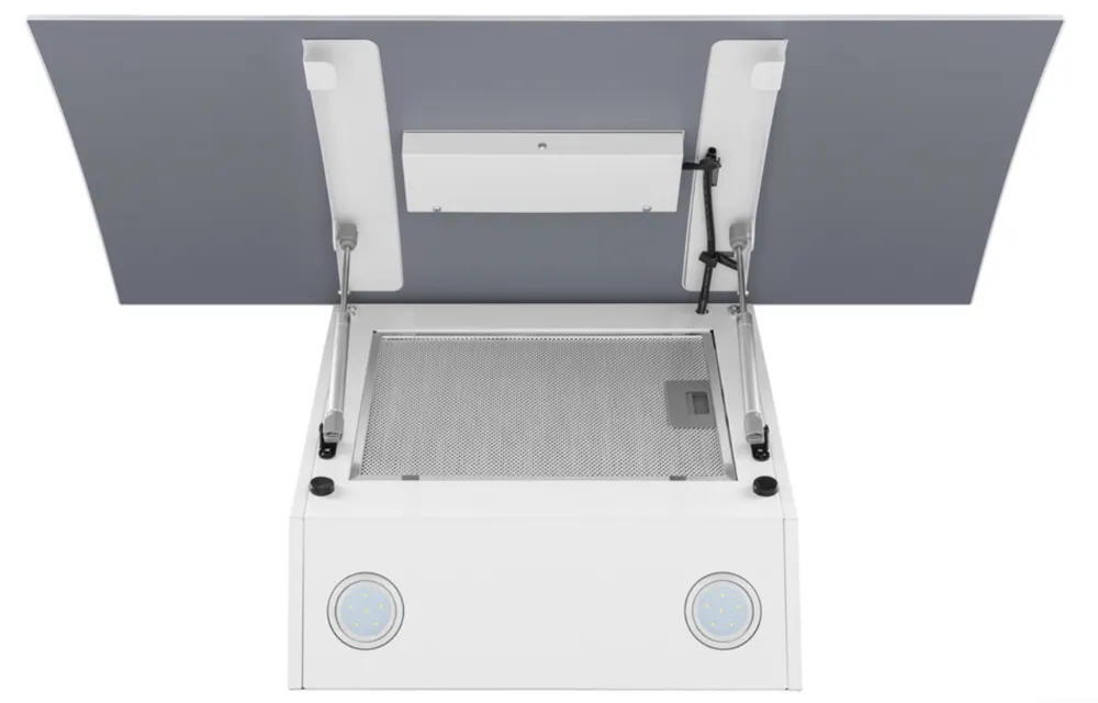 Детальное фото товара: Maunfeld SKY STAR CHEF 90 Glass White