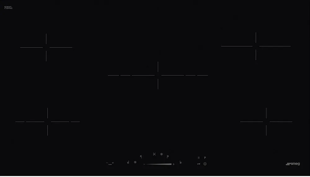 Детальное фото товара: Smeg SE495ETD стеклокерамическая поверхность