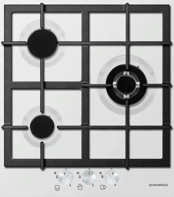 Детальное фото товара: Maunfeld EGHE.43.33CW/G газовая поверхность