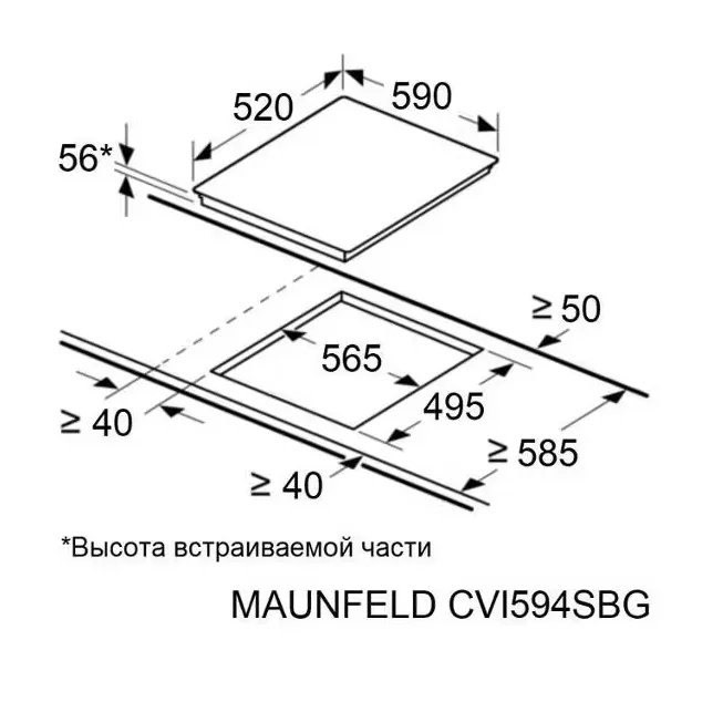 Схема встраивания