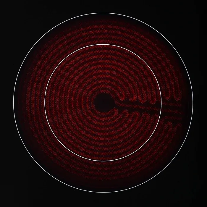 Детальное фото товара: Krona LAUREL 60 BL стеклокерамическая поверхность