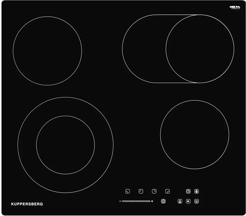 Фото товара: Kuppersberg ECS 627 стеклокерамическая поверхность