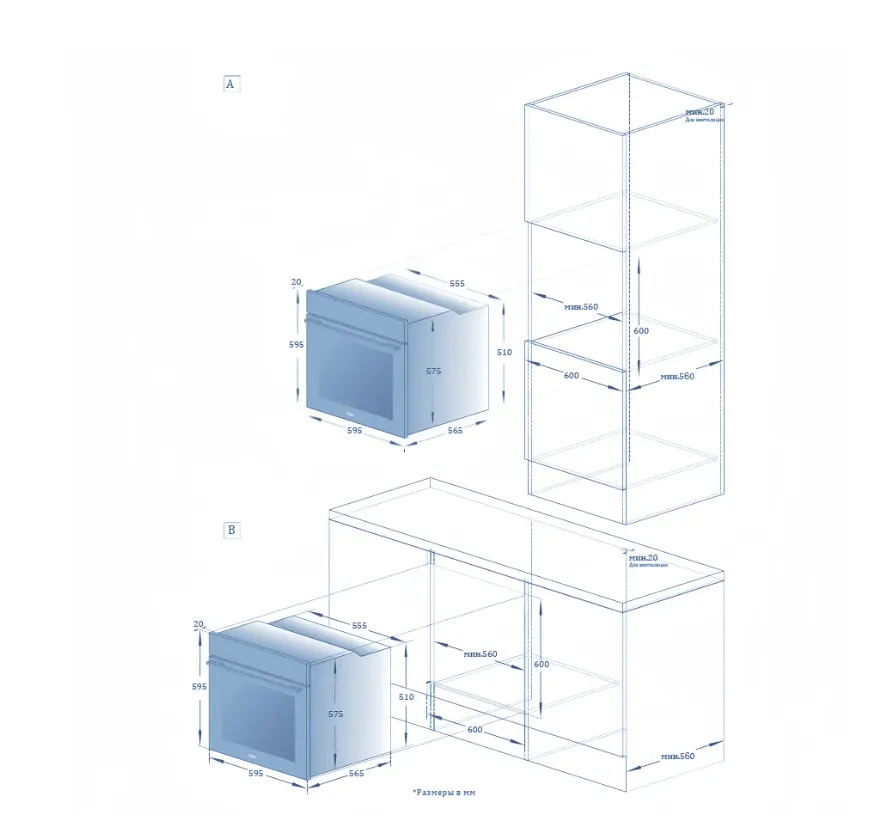Схема встраивания