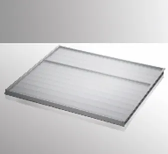 Детальное фото товара: Ninka Vector 900, стационарная составная полка-перегородка, серый